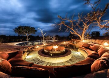 Earth Lodge Fire Pit